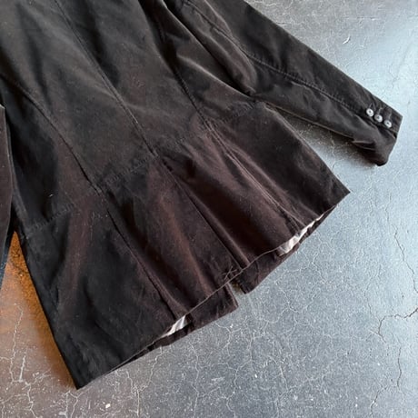 VELOUR TAILORED JACKET [S-2177]