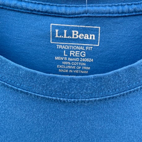 L.L Bean COTTON POCKET T-SHIRT [S-7280]