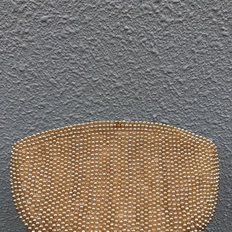 60'S~70'S BEADS EMBROIDERY PURSE [S-1434]