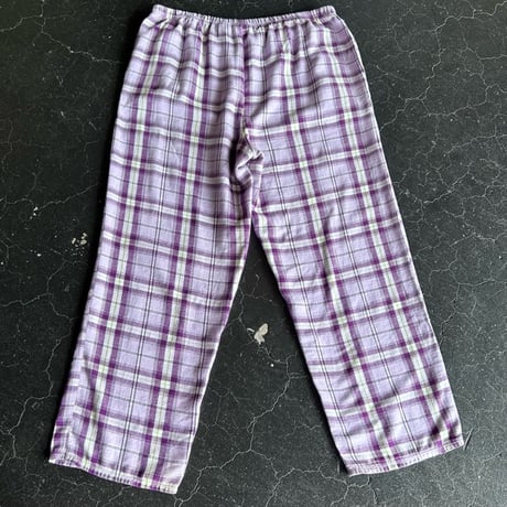 CHECK NEL EASY PANTS [S-5053]