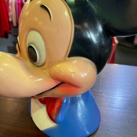1971 Mickey Mouse BANK [J-300]