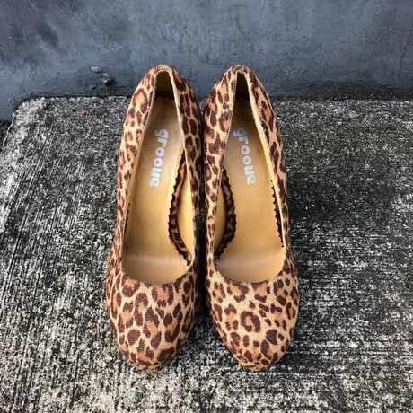 LEOPARD PUMPS 22.0cm [S-4385]