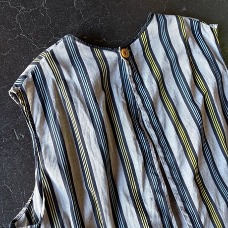 60’S STRIPE SMOCK APRON [S-4137]