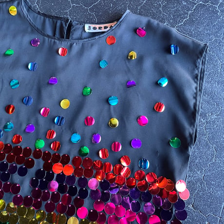 80’S SPANGLE TOPS [S-3512]