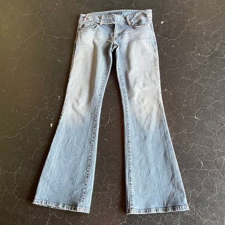 FLARE DENIM PANTS [S-3400]