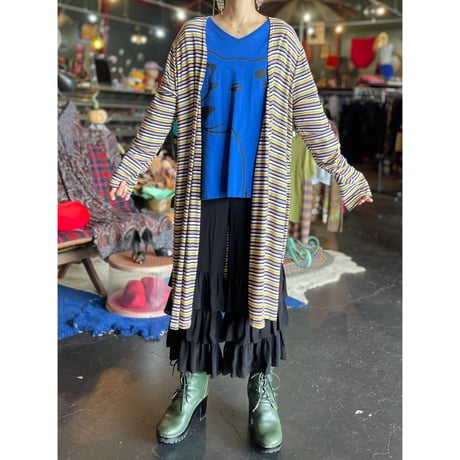 BORDER CARDIGAN [S-0007]
