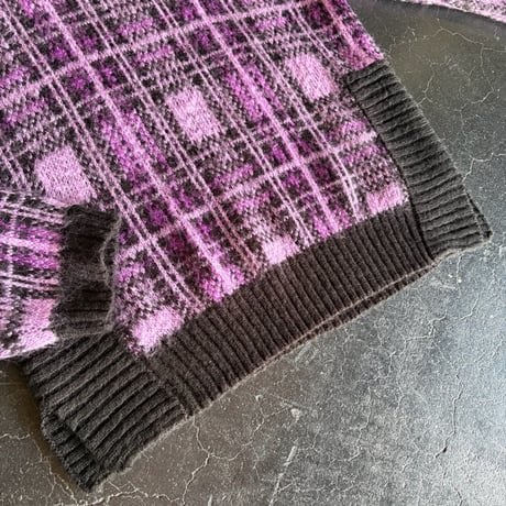 CHECK KNIT [S-2034]