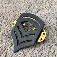 U.S.M.C BLACK PIN [S-5560]