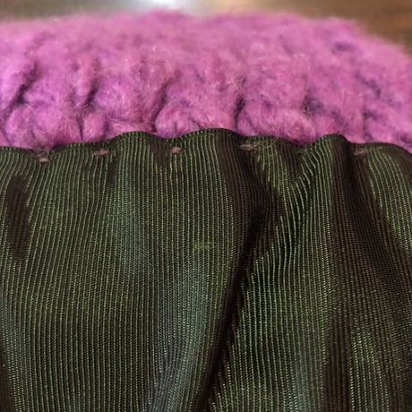 RIBBON DESIGN KNIT CAP [S-3036]