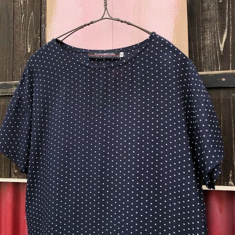 80’S DOT PULLOVER BLOUSE [S-2839]