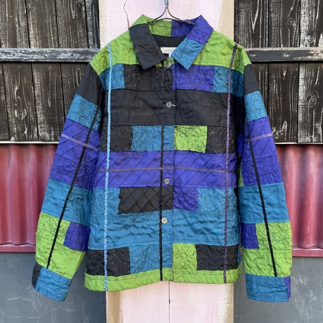 PATCHWORK DESIGN JACKET [S-5208]