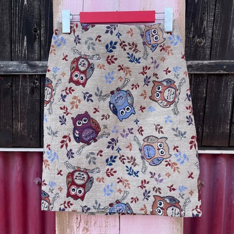 OWL TIGHT SKIRT [S-6326]