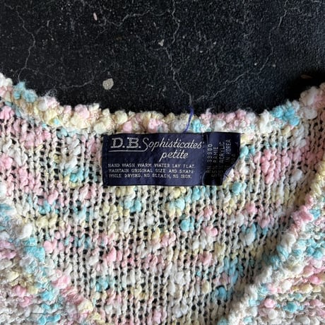 70’S FANCY N/S KNIT [S-3316]