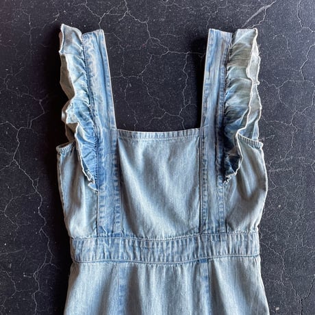 DENIM MINI DRESS [S-3672]
