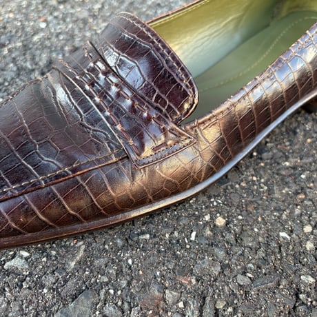 LEATHER LOAFER 27.0cm [S-1299]