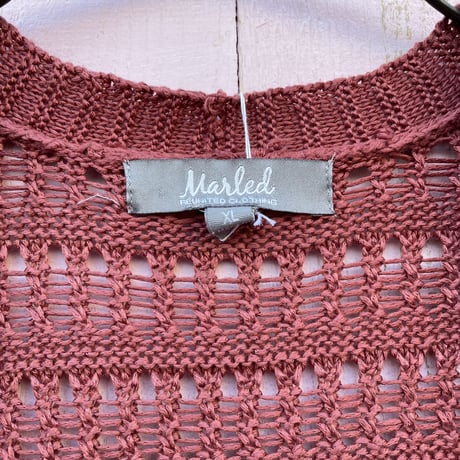 CROCHET KNIT GOWN [S-4732]