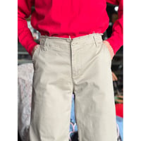 COTTON WIDE PANTS [S-2907]