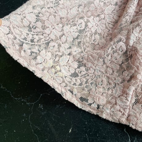 FLARE SLEEVE LACE TOPS [S-4341]