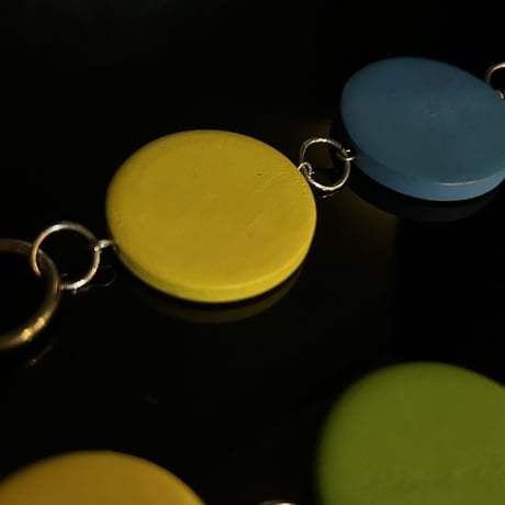 COLORFUL WOOD NECKLACE [S-4511]