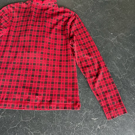 CHECK FRILL COTTON TOPS [S-3199]