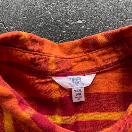CHECK COTTON SHIRT [S-1734]