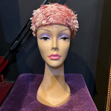 60’S FLOWER DRESS HAT [S-4361]