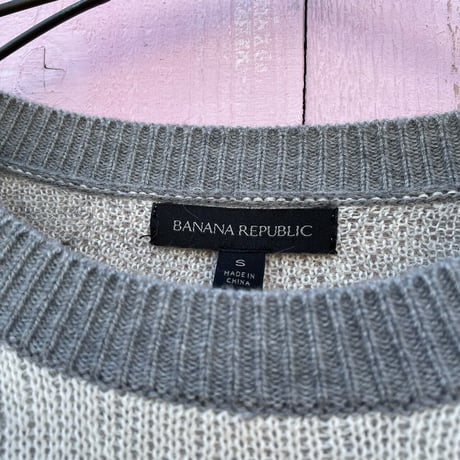 BLOCK CHECK KNIT [S-4056]