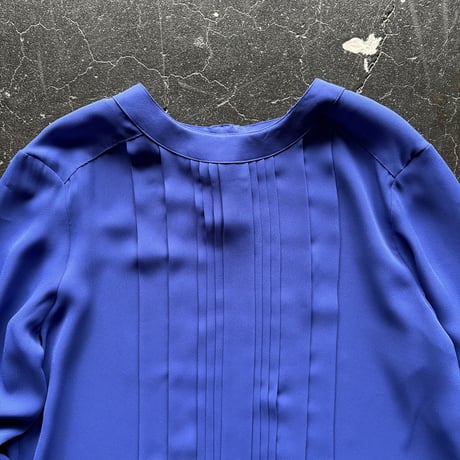 TUCK SHEER BLOUSE [S-3007]