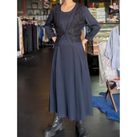 90’S  LAYERED LONG DRESS [S-2875]