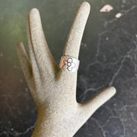 SILVER 925 FLOWER RING [S-4321]