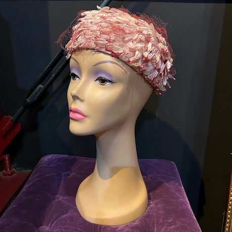 60’S FLOWER DRESS HAT [S-4361]