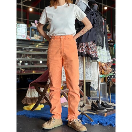 80'S ”Wrangler” COLOR DENIM PANTS [S-4387]