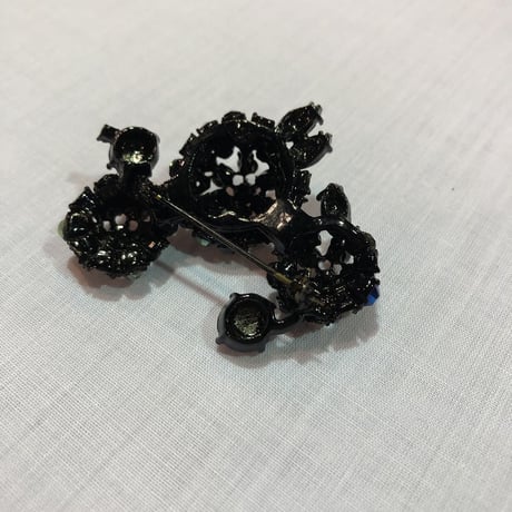 POODLE STONE BROOCH [HP-1855]