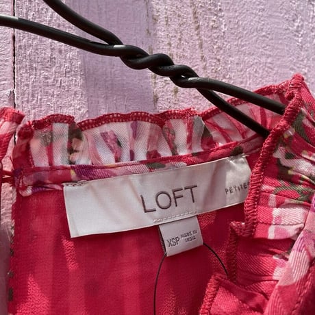 FLOWER FRILL BLOUSE [S-6114]