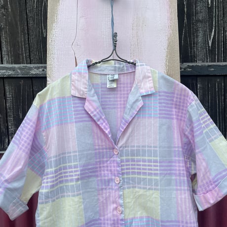 80'S CHECK SHIRT [S-2356]