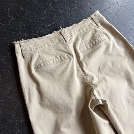 COTTON WIDE PANTS [S-2907]