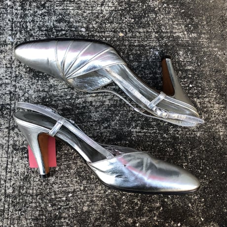 60’S METALLIC DESIGN PUMPS 23.5cm [S-4405]