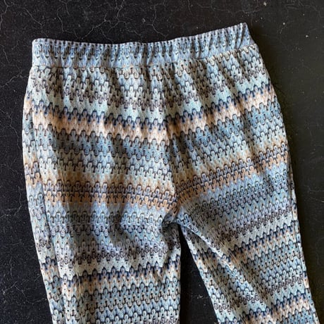 MESH FLARE EASY PANTS [S-4190]