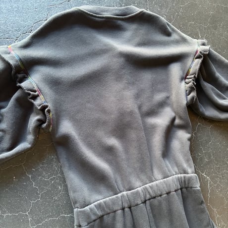 FRILL SWEAT JUMP SUIT [S-4044]