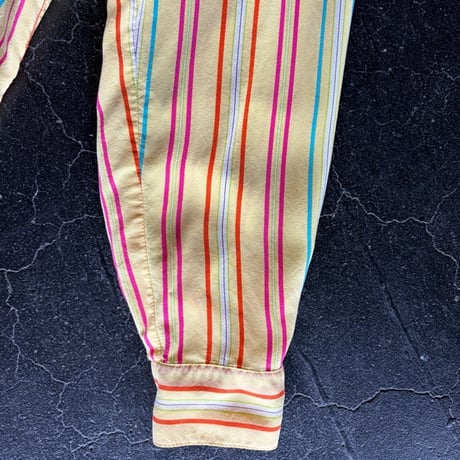 STRIPE SILK SHIRT [S-3585]