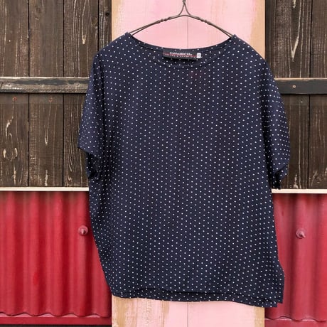 80’S DOT PULLOVER BLOUSE [S-2839]