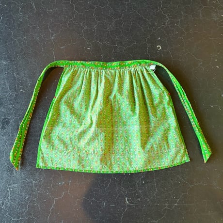 60-70’S FLOWER APRON [S-0348]