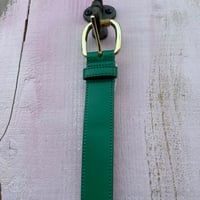 COLOR LEATHER BELT [S-5533]