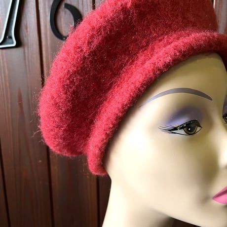 WOOL KNIT BERET [S-8189]