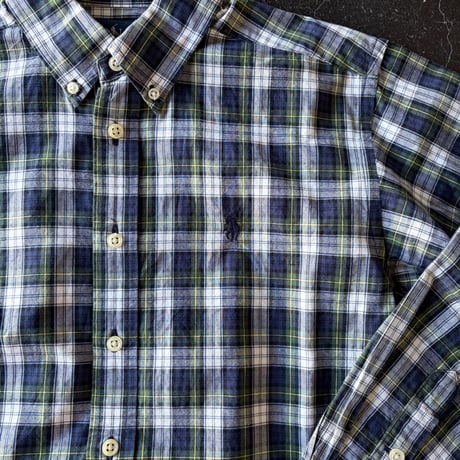 ”Ralph Lauren" CHECK BOYS SHIRT [S-4139]
