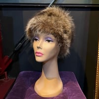 60’S FOX FUR CAP [S-8192]