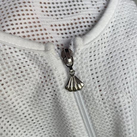 SHELL MESH ZIP TOPS [S-2759]