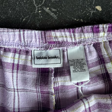 CHECK NEL EASY PANTS [S-5053]