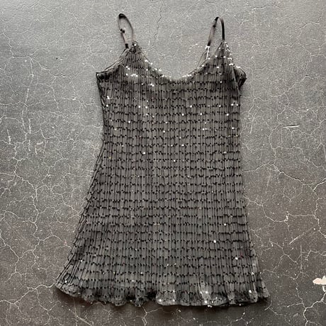 SPANGLE CAMI DRESS [S-1405]