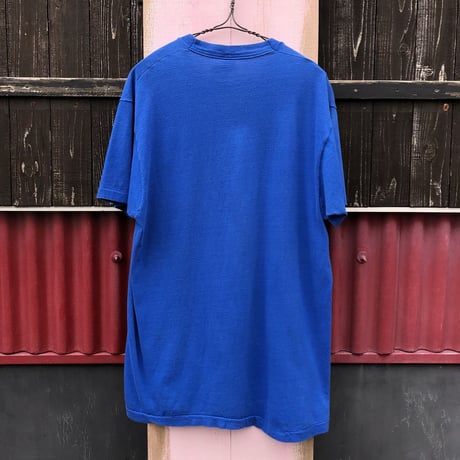 USA製 BLUE PLAIN POCKET TEE [S-1626]